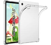 TPU Funda para Lenovo Tab Plus (TB351FU) 11,5" 2024, con Cuatro Esquinas Reforzadas, Anti-Choques, Ultra Delgado, Ultra Cristal Claro Flexible Silicona Carcasa