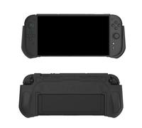 TPU Funda Protectora para Switch 2 Consola de Juegos, Suave de Una Sola Pieza Anti-caída Anti-arañazos Base Insertable Cubierta Protectora para Switch 2 Consola de Juegos de Mano Accesorios (Negro)