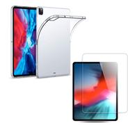 TPU Silicona Funda + Folio Panzer IPAD Samsung Huawei Tablet Transparente Nuevo