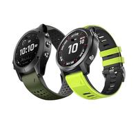TPUOTI 2 bandas de reloj de silicona de 22 mm para Fenix 7/Fenix 6/Fenix 5/Fenix 5 Plus/Fenix 6 Pro