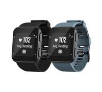 TPUOTI 2 piezas para correas de reloj de repuesto de silicona suave Forerunner 35