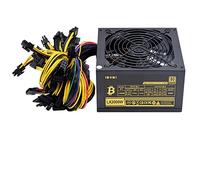 TPUOTI AC 110V-220v ATX Pc 2000W Fuente de alimentación 8 tarjetas gráficas Ethereum ETH BTC Mining Antminer Psu para US CA MX BR JP Voltaje