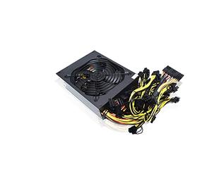 TPUOTI ATX 2000 W adecuado para todo tipo de fuente de alimentación de minería 8GPU ETH Rig Ethereum Miner PC psu control de temperatura Silencioso 180-260v