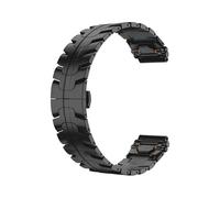 TPUOTI Banda de reloj de acero inoxidable de 20 mm de 20 mm para Samsung Galaxy Watch 7/6/5/4/3 40 mm 44 mm S3 Active2 para Huawei Watch GT5 GT4 GT3 GT2E Bandas de vigilancia(Black,20MM)