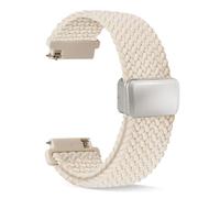 TPUOTI Bandas de nailon Correas de reloj de nailon trenzado de liberación rápida Correa deportiva elástica de repuesto para hombres y mujeres 20 mm 22 mm(Star Light,22mm)
