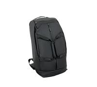 TPUOTI Bolsa de gimnasio de 35 l, mochila de lona para hombres y mujeres, bolsa deportiva con zapatos, mochila de camping al aire libre, mochila de viaje, Black, Talla única, Artesano