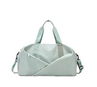 TPUOTI Bolsa deportiva de gimnasio para mujeres y hombres, bolsa de mano seca y húmeda, de pana, para natación, fin de semana, entrenamiento, viajes, al aire libre, invierno, Green, Talla única
