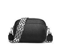 TPUOTI Bolso cruzado para mujer, bolso de hombro único para mujer, de gran capacidad, bolsos clásicos de alta capacidad, todos a juego, Black, Talla única