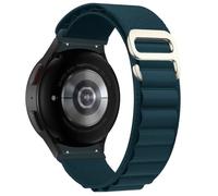 TPUOTI Bucle deportivo para Samsung Galaxy Watch 7/6/5/4 44/40mm 5 pro 45mm banda G pulsera de nailon Galaxy watch 6 Correa clásica 43/47mm(Midnight blue 12,4 46mm)