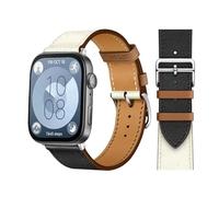 TPUOTI Bucle retro para huawei watch fit 3 correa 3 correa italiana pulsera de cuero pulsera de cuero cinturón de reemplazo rápido correa correa para banda para huawei fit 3 fit 2 Watch Band(Black whi
