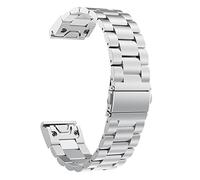 TPUOTI Correa de acero inoxidable de 26 mm de liberación rápida para reloj Garmin Descent Mk1 Easyfit para pulsera Descent Mk1, 22mm, Ágata