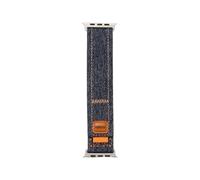 TPUOTI Correa de bucle de nylon para la banda de Apple Watch Ultra 49 mm 44 mm 45 mm 41 mm de 41 mm 38 mm 42 mm 46 mm Iwatch Series10 8 9 7 6 5 3 SE Watch Bands(Gray,S10 42MM)