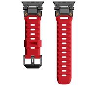 TPUOTI Correa de goma para Apple Watch Band S10 46mm S10 42mm Ultra 49mm 45mm 44mm correas de reloj correa de goma impermeable(H,45mm)
