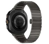 TPUOTI Correa de lujo para Samsung Galaxy Watch Ultra 47mm, pulsera con cierre de mariposa para GALAXY Watch 47MM, Correa ULTRA Metal de titanio(Stone Black)
