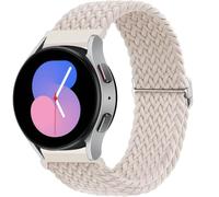 TPUOTI Correa de nailon para Samsung Galaxy Watch 7, 6, 5, 4, 40mm, 44mm, 6Classic, 43/47mm, 20mm, 22mm, banda trenzada Solo Loop para Huawei Watch 3 4Pro(Starlight,22mm)