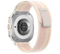TPUOTI Correa de nailon para Samsung Galaxy Watch Ultra 47mm, pulsera deportiva sin huecos, Correa de reloj para Samsung Watch Ultra band Correa(Starlight pink)