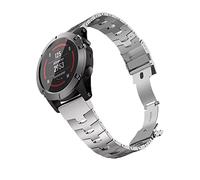 TPUOTI Correa de reloj de liberación rápida de 22 mm y 26 mm, de aleación de titanio, accesorio para Garmin Fenix 6 6X Pro 5 5X Plus 935 3HR, 22mm Fenix 6 6 Pro, Ágata