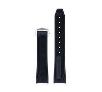 TPUOTI Correa de reloj para Omega 300 AT150 PLANET OCEAN 600, correa de 20mm a 21mm para hombres y mujeres(Black 7,21mm)