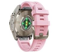 TPUOTI Correa de repuesto para Garmin Fenix 7s 6s 5s Pro de silicona solar con hebilla dorada ligera de 20 mm para Garmin Epix Pro Gen 2 de 42 mm Descent Mk2s/3/3i para mujeres y hombres, talla única