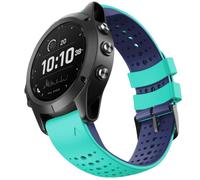 TPUOTI Correa de silicona de 22mm para reloj Garmin Fenix 6, 7, 8 Sapphire, 6 Solar, 5 Plus, 4, Forerunner 935, 945, 955, 965(Green Mint)