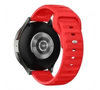 TPUOTI Correa de silicona de 22mm y 20mm para GTR 4/GTS 4, pulsera transpirable para Samsung Galaxy Watch 5/4/3, Huawei Watch 4/3/GT3-2 Pro(Red,For 20mm)