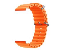 TPUOTI Correa de silicona para Huawei Watch GT5 46mm 41mm pulsera de bucle suave para Huawei GT 5 Pro GT4 GT3 GT2 Correa deportiva hombres mujeres correas de reloj(Orange,22mm)