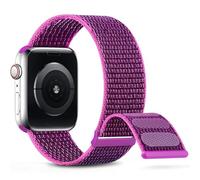 TPUOTI Correa deportiva de nailon compatible con Apple Watch Band de 38 mm, 40 mm, 41 mm, 42 mm, 44 mm, 45 mm, correa trenzada para mujeres y hombres, compatible con iWatch Series 9/8/7/6/5/4/3/2 SE(D