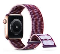 TPUOTI Correa deportiva de nailon compatible con Apple Watch Band de 38 mm, 40 mm, 41 mm, 42 mm, 44 mm, 45 mm, correa trenzada para mujeres y hombres, compatible con iWatch Series 9/8/7/6/5/4/3/2 SE(E