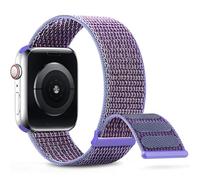 TPUOTI Correa deportiva de nailon compatible con Apple Watch Band de 38 mm, 40 mm, 41 mm, 42 mm, 44 mm, 45 mm, correa trenzada para mujeres y hombres, compatible con iWatch Series 9/8/7/6/5/4/3/2 SE(L