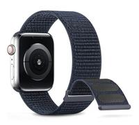 TPUOTI Correa deportiva de nailon compatible con Apple Watch Band de 38 mm, 40 mm, 41 mm, 42 mm, 44 mm, 45 mm, correa trenzada para mujeres y hombres, compatible con iWatch Series 9/8/7/6/5/4/3/2 SE(M