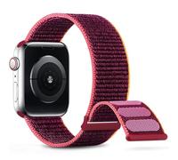TPUOTI Correa deportiva de nailon compatible con Apple Watch Band de 38 mm, 40 mm, 41 mm, 42 mm, 44 mm, 45 mm, correa trenzada para mujeres y hombres, compatible con iWatch Series 9/8/7/6/5/4/3/2 SE(P