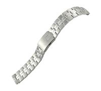 TPUOTI Correas de reloj de acero inoxidable para 1853 T049 T049410A Tissot PR100 Series pulseras de correa de Metal sólido correa de reloj 19mm(Silver)