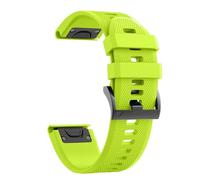 TPUOTI For Fenix 5 Band Correa de reloj de silicona suave de 22 mm de ancho para Fenix 5 Plus/Fenix 6/Fenix 6 Pro/Fenix 7/exip/Forerunner 935/945/Approach S60/Quatix 5 WatchBands(Green)