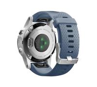 TPUOTI For Fenix 5S Watch Band Fenix 6S Quickfit Correa de repuesto de silicona suave para Fenix 5S Plus/Fenix 6S Pro/Fenix 7S/D2 Delta S Smart Watch Band(Slate)