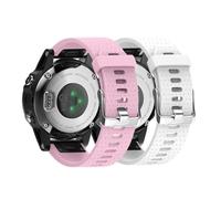 TPUOTI For Fenix 5S Watch Band Fenix 6S Quickfit Correa de repuesto de silicona suave para Fenix 5S Plus/Fenix 6S Pro/Fenix 7S/D2 Delta S Smart Watch Band(2pcs-1)