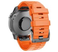 TPUOTI For Fenix 8 /6X/7X Band Reemplazo de correa de reloj de silicona suave de 26 mm de fácil ajuste para relojes inteligentes Fenix 5X/Fenix 5X Plus/Fenix 3/Fenix 6X Pro/Descent Descent M