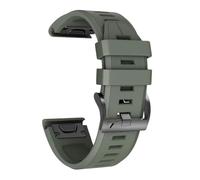 TPUOTI For Fenix 8X Bands Fenix 7X Correa deportiva de repuesto de silicona para relojes Garmin Fenix 5X/Fenix 5X Plus/Fenix 6X/Fenix 6X Pro/Fenix 3/HR/Descent MK1/D2 Delta PX/D2(Army Gr