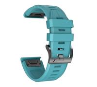 TPUOTI For Fenix 8X Bands Fenix 7X Correa deportiva de repuesto de silicona para relojes Garmin Fenix 5X/Fenix 5X Plus/Fenix 6X/Fenix 6X Pro/Fenix 3/HR/Descent MK1/D2 Delta PX/D2(Rock Bl