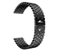 TPUOTI For Huawei Watch 4 Pro/5 Correa pulsera 22MM aleación deportiva correa de repuesto para Huawei Watch GT 46mm/42mm para Forerunner 745 755 955 945 Vivoactive 4 correas de reloj(Black)