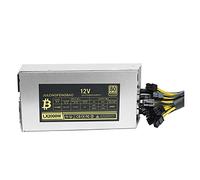 TPUOTI Fuente de alimentación Antminer Bitmain de 2000 W de 2000 W, fuente de alimentación de 6 pines, Antminer T9 ETH PSU antminer S9 S7 L3 BTC LTC 1800W fuente de alimentación minera