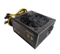 TPUOTI Fuente de alimentación de 1800 W y 2000 W Bitcoin para minería de PC, 8 GPU ATX Ethereum Coin 12 V 6 pines Fuente de alimentación