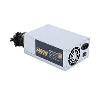 TPUOTI Fuente de alimentación ETH Miner de 2000 W, 2400 W, 95 % de A 180-260 V, fuente de alimentación ATX para BTC ETH Bitcoin Mining Ethereum (2000 W)