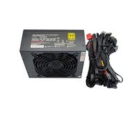 TPUOTI Fuente de alimentación modular de 2000 W Bitcoin para minería de PC, equipo de minería, 6 8 GPU ATX Ethereum Coin 12 V, fuente de alimentación de escritorio