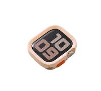 TPUOTI Funda de TPU para Apple Watch Ultra Case 49 mm 45 mm 41 mm 44 mm 40 mm, 42 mm 46 mm Protector de marco de parachoques para IWatch Series 9 SE 8 Ultra 7 6 5 4 Case(Matte Pink,49mm)