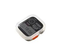 TPUOTI Funda de TPU para Apple Watch Ultra Case 49 mm 45 mm 41 mm 44 mm 40 mm, 42 mm 46 mm Protector de marco de parachoques para IWatch Series 9 SE 8 Ultra 7 6 5 4 Case(Matte T,44mm 45mm)