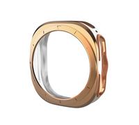 TPUOTI Funda protectora completa para Samsung Galaxy Watch 7, 40mm, 44mm, TPU, anticaídas e impermeable(Rose gold,For Watch 7 40mm)