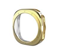 TPUOTI Funda protectora completa para Samsung Galaxy Watch 7, 40mm, 44mm, TPU, anticaídas e impermeable(Gold,For Watch 7 44mm)