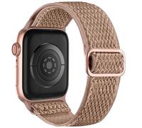 TPUOTI Para Apple Watch correas de reloj 44 mm, 45 mm, 42 mm, 49 mm, 41 mm, 40 mm, 38 mm para mujeres y hombres, bandas deportivas elásticas de nailon suave con bucle individual para IWatch SE Series
