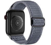 TPUOTI Para Apple Watch correas de reloj 44 mm, 45 mm, 42 mm, 49 mm, 41 mm, 40 mm, 38 mm para mujeres y hombres, bandas deportivas elásticas de nailon suave con bucle individual para IWatch SE Series