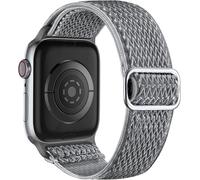 TPUOTI Para Apple Watch correas de reloj 44 mm, 45 mm, 42 mm, 49 mm, 41 mm, 40 mm, 38 mm para mujeres y hombres, bandas deportivas elásticas de nailon suave con bucle individual para IWatch SE Series